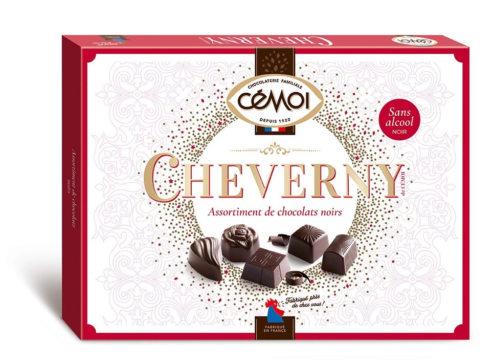 Boîte Cheverny Chocolat Noir Cémoi