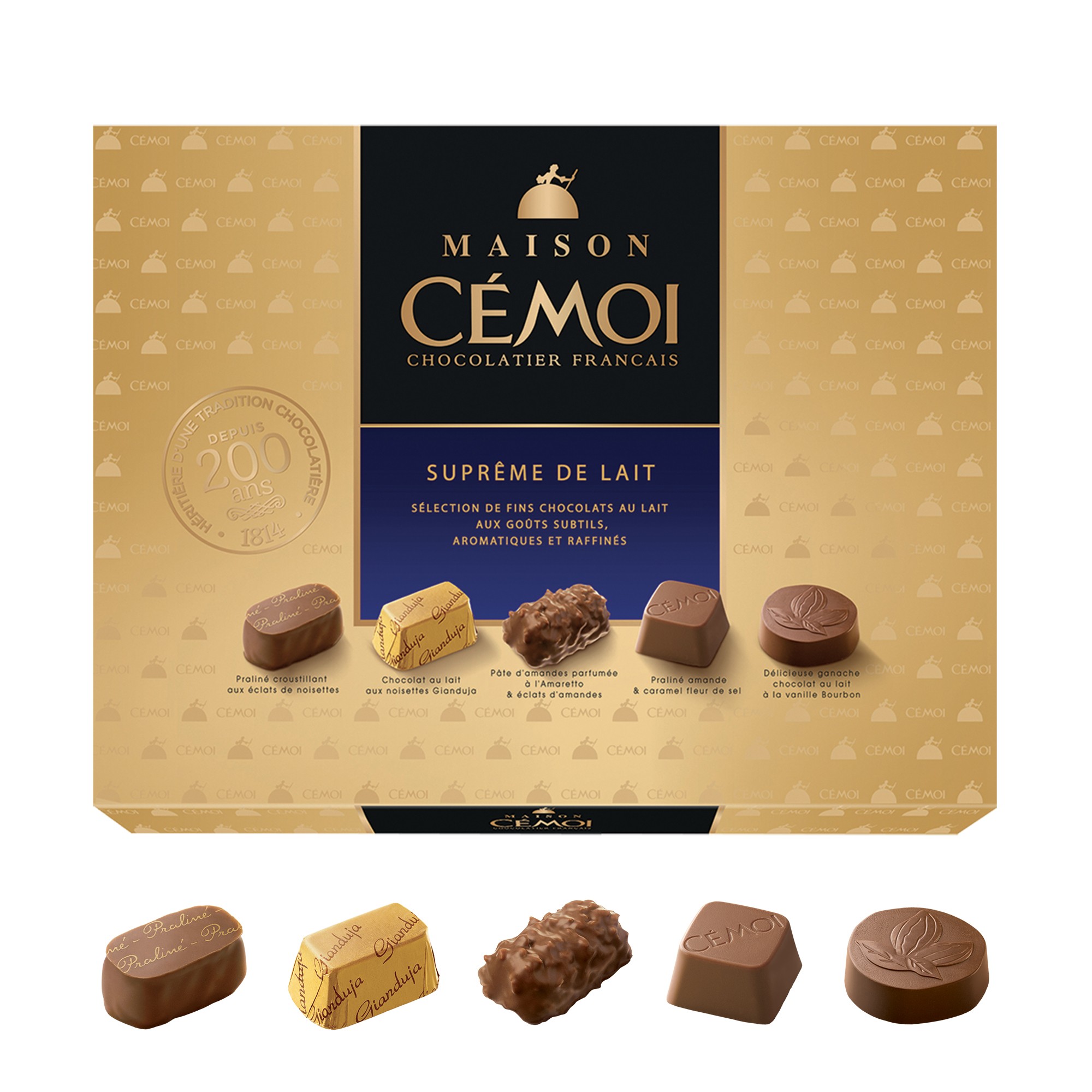Boîte Maison Cémoi Suprême de Lait
