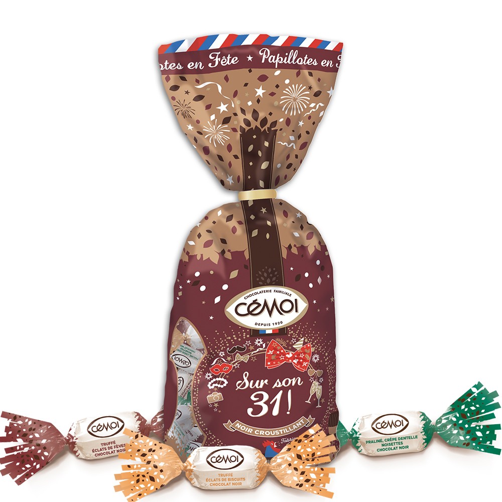 Sachet Papillotes en Fête Sur son 31 Cémoi