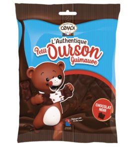 Sachet Petit Ourson Guimauve Chocolat Noir
