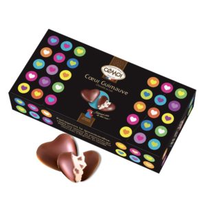 Coffret Coeur Guimauve Chocolat au lait Cémoi 110g