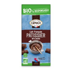 Tablette Bio Dessert Chocolat au Lait 40% Cémoi