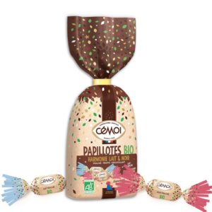 Sachet Papillotes Bio Panaché Lait & Noir Cémoi