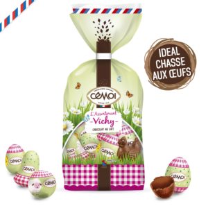 L’assortiment Vichy au chocolat au lait Cémoi