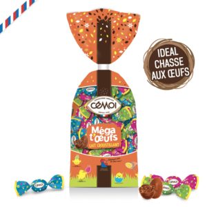 Méga t’Œufs Lait Croustillant Cémoi