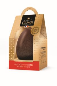 Moulage L'Oeuf Maison Cémoi Chocolat Noir