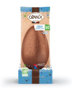 Moulage Œuf Chocolat au Lait Bio