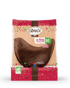 Moulage Poule Bio Chocolat Noir Bio