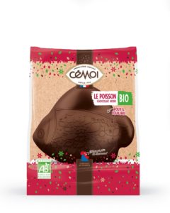 Moulage Poisson Bio Chocolat Noir Bio