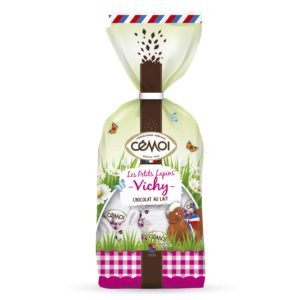 Sachet Les Petits Lapins Vichy Chocolat au Lait