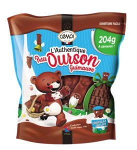 Sachet L'Authentique Petit Ourson Guimauve de Pâques Cémoi 204g